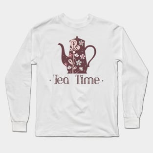 tea time Long Sleeve T-Shirt